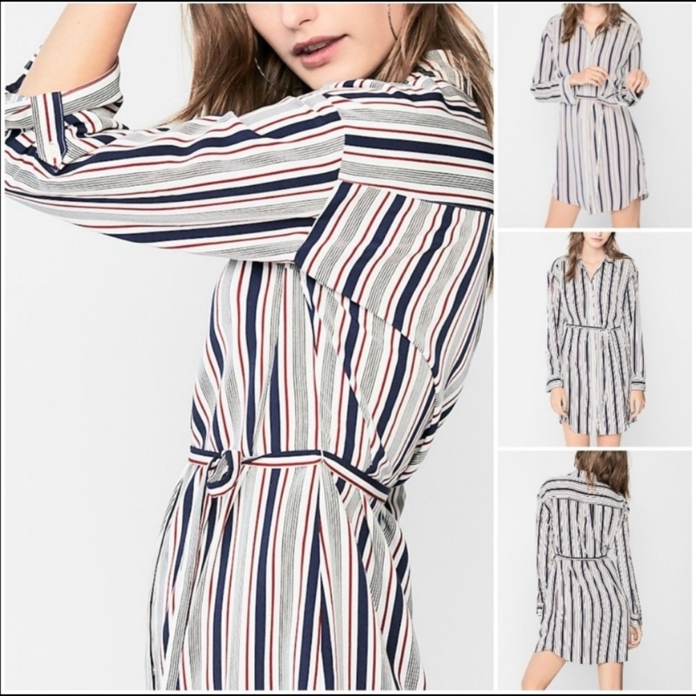 NWT Express Portofino Shirt Dress